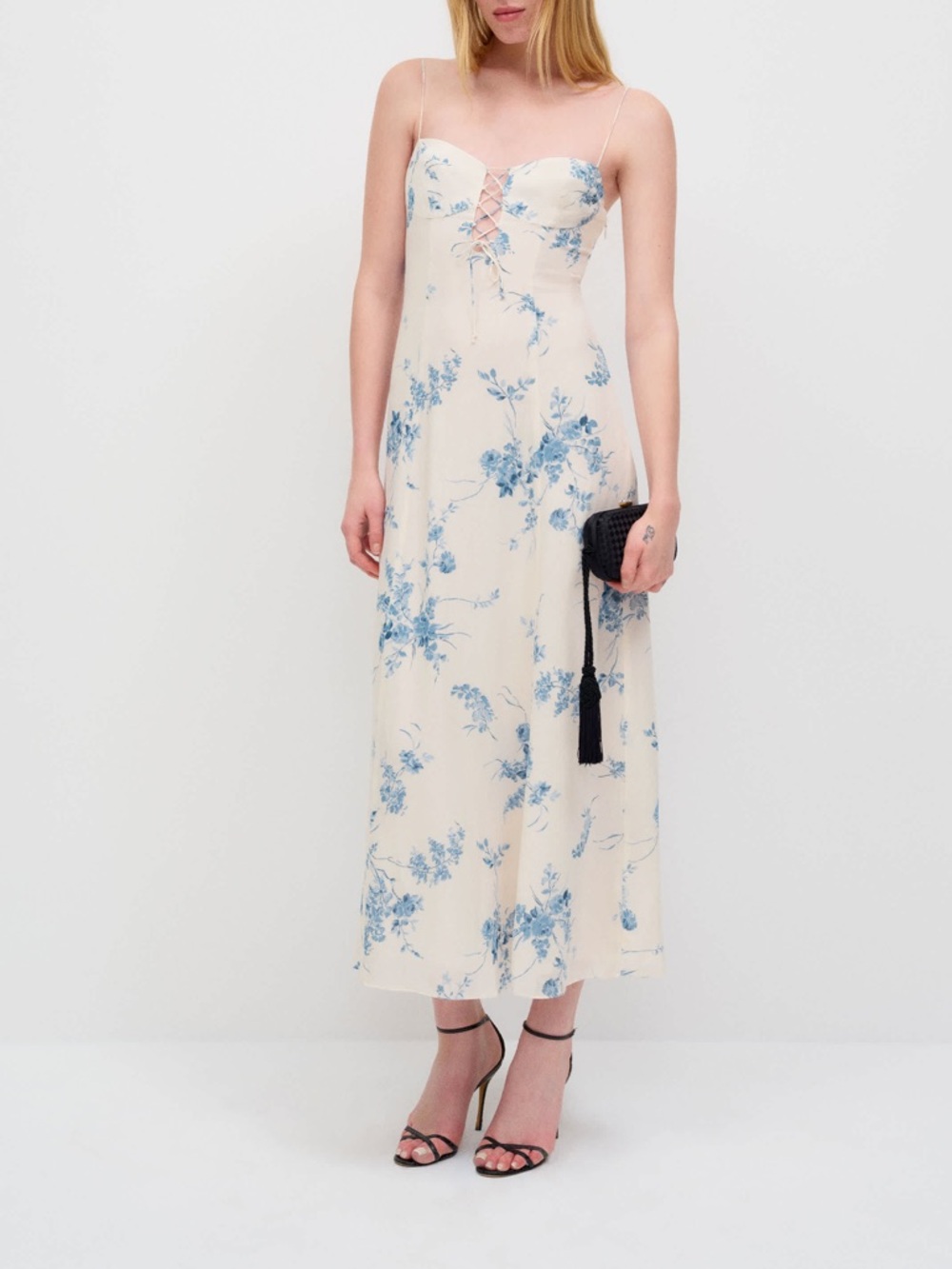 Reformation Emely Dress in Cecile NWOT